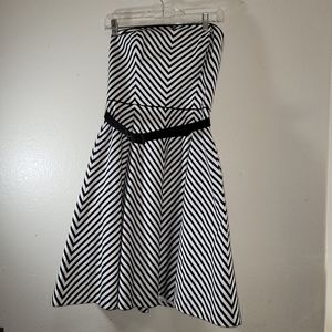 White House Black  Market  Black & White  Striped